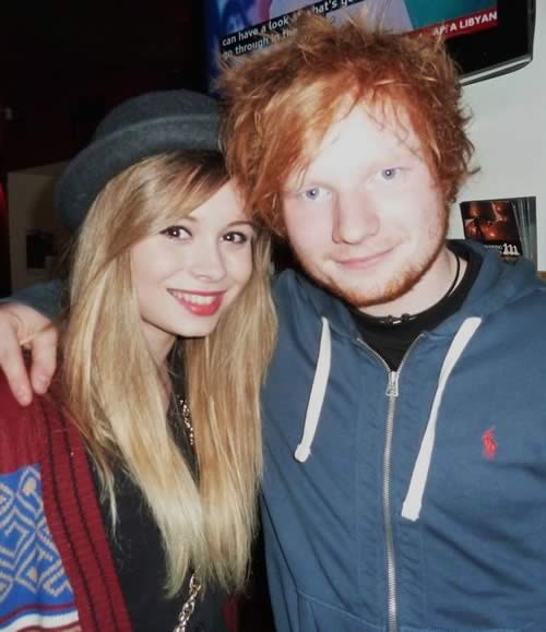 Ed Sheeran and Nina Nesbitt