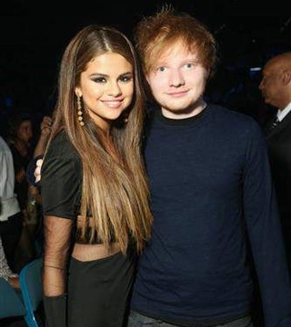 Ed Sheeran and Selena Gomez