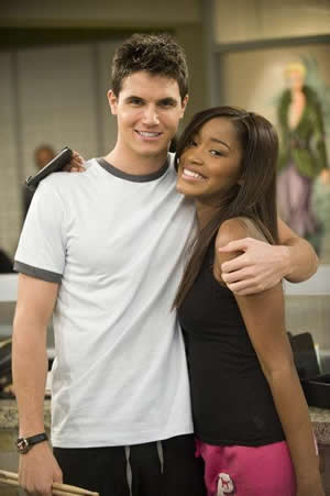 Robbie Amell and KeKe Palmer